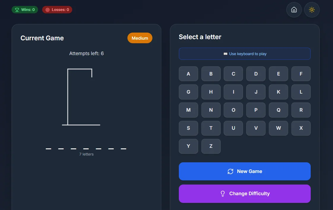 Ahorcado screenshot